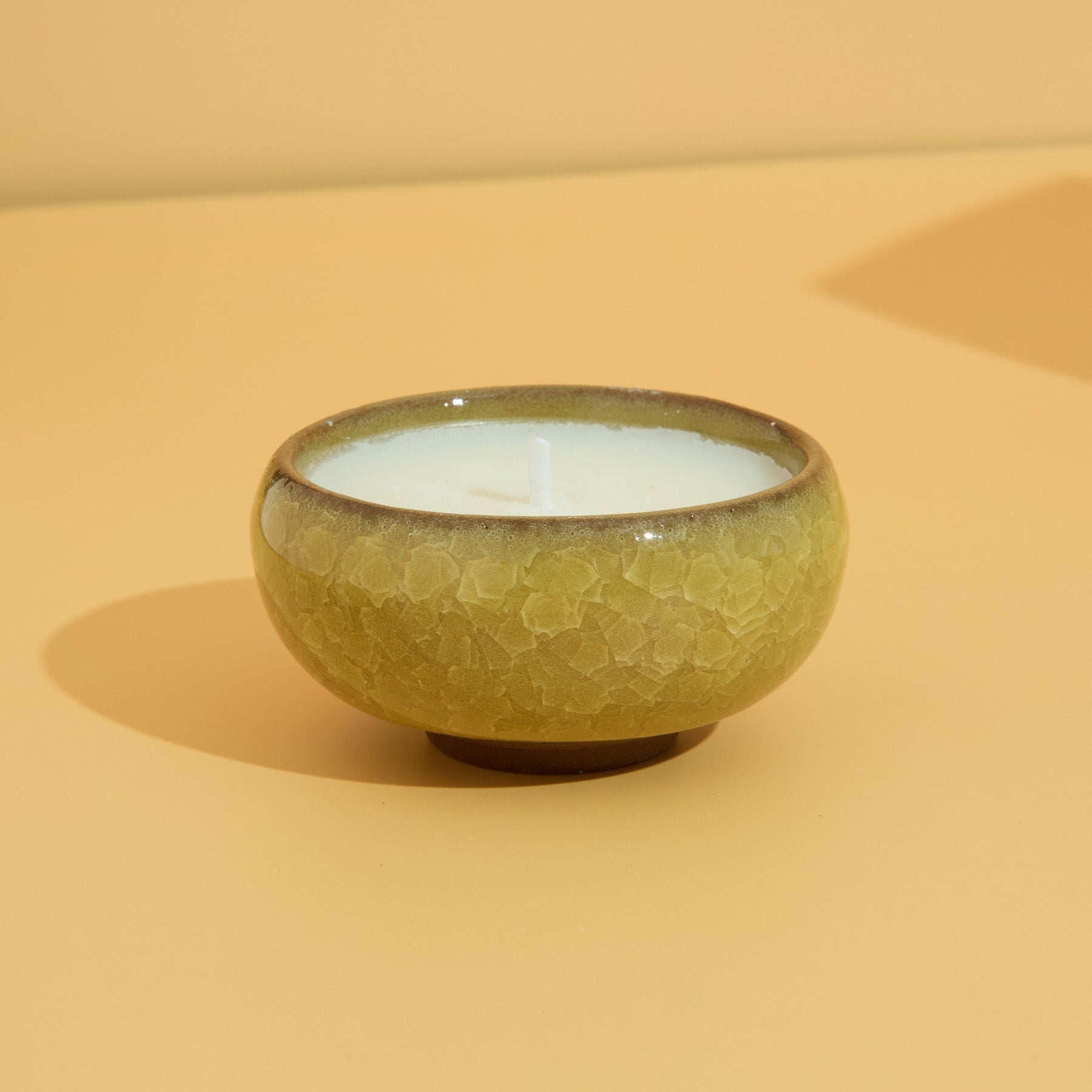 Contemporary Kiln Yellow Tea Lights - Lemon & Lavender