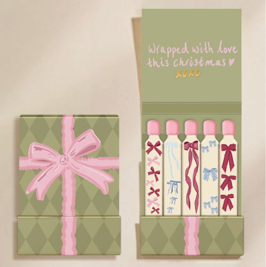 Wrapped with Love Matchbook