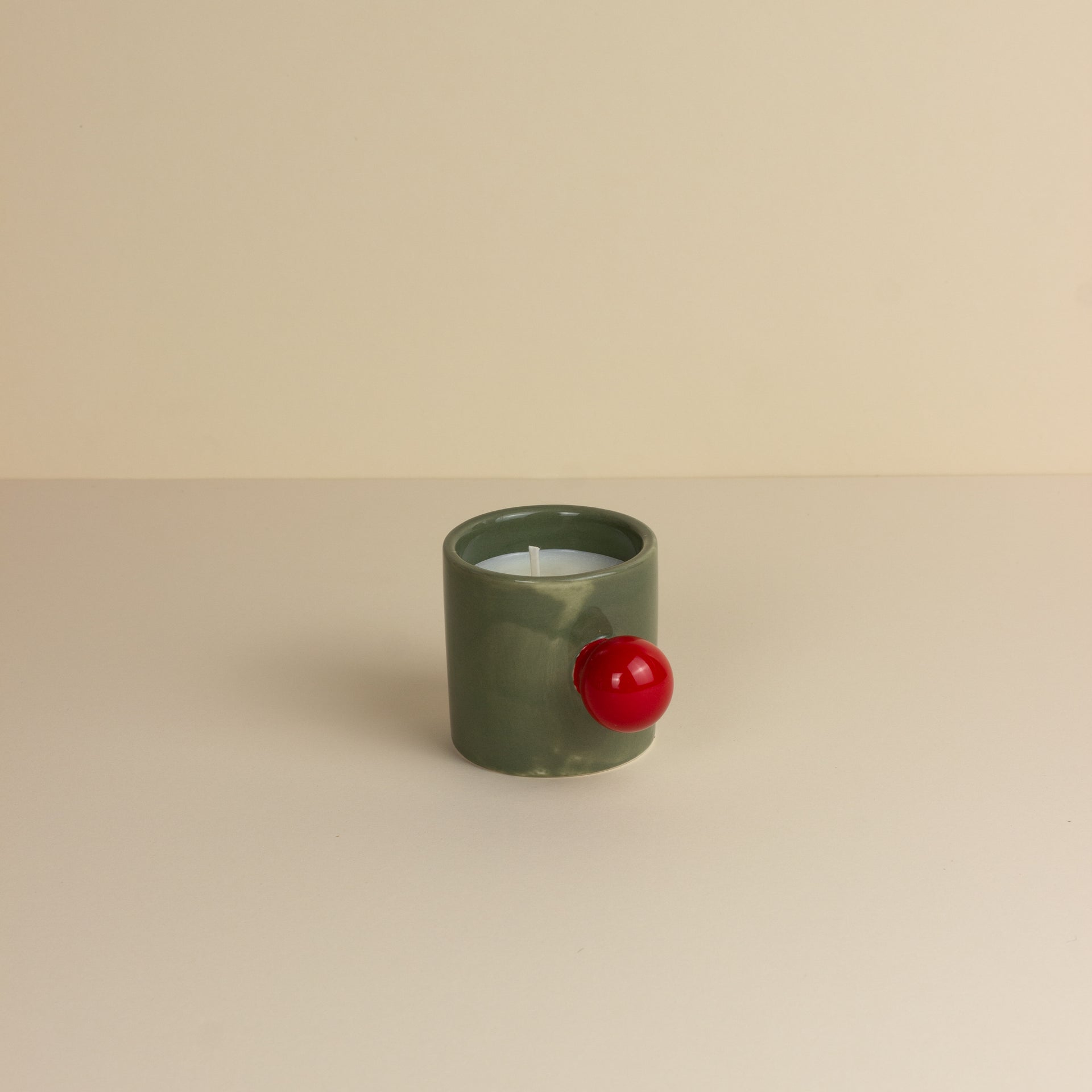 Carnival Carousel Cup Candle - Olive Firebreather