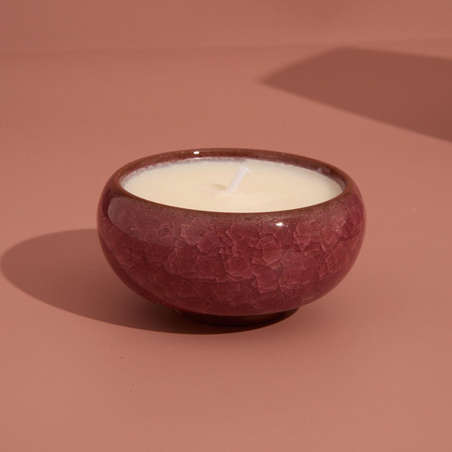 Contemporary Kiln Burgundy Tea Lights - Floral Botanics