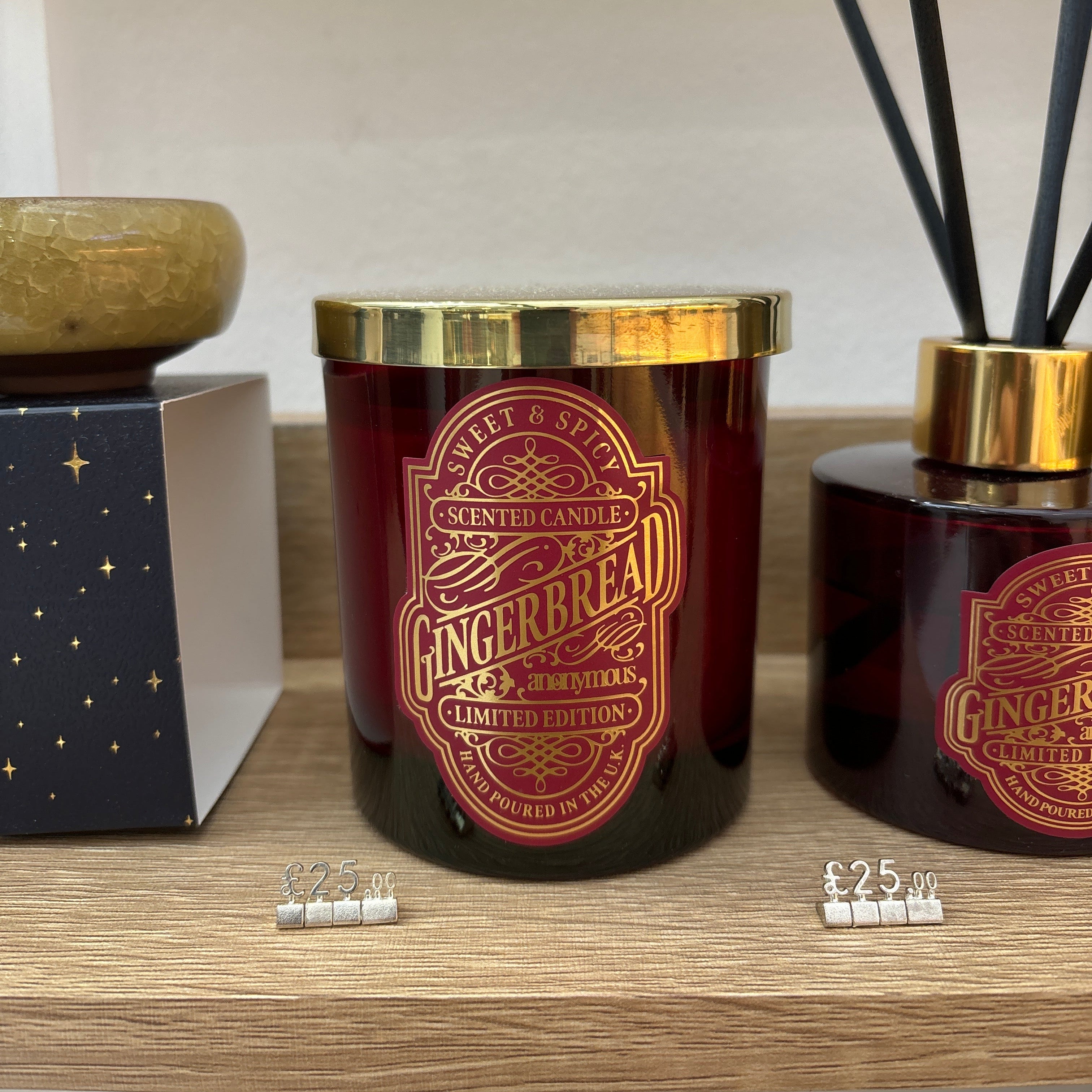 Sparkle Season: Gingerbread Candle