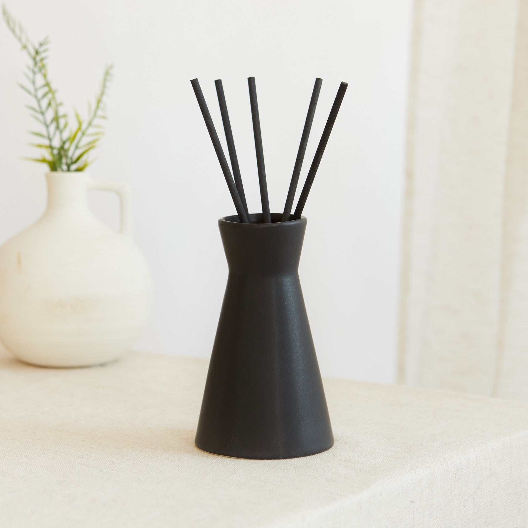 Scandi: Black Reed Diffuser - Activated Charcoal & Matcha – Zesty Lemons