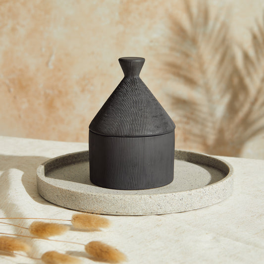 Marrakesh: Graphite Candle - Activated Charcoal & Matcha