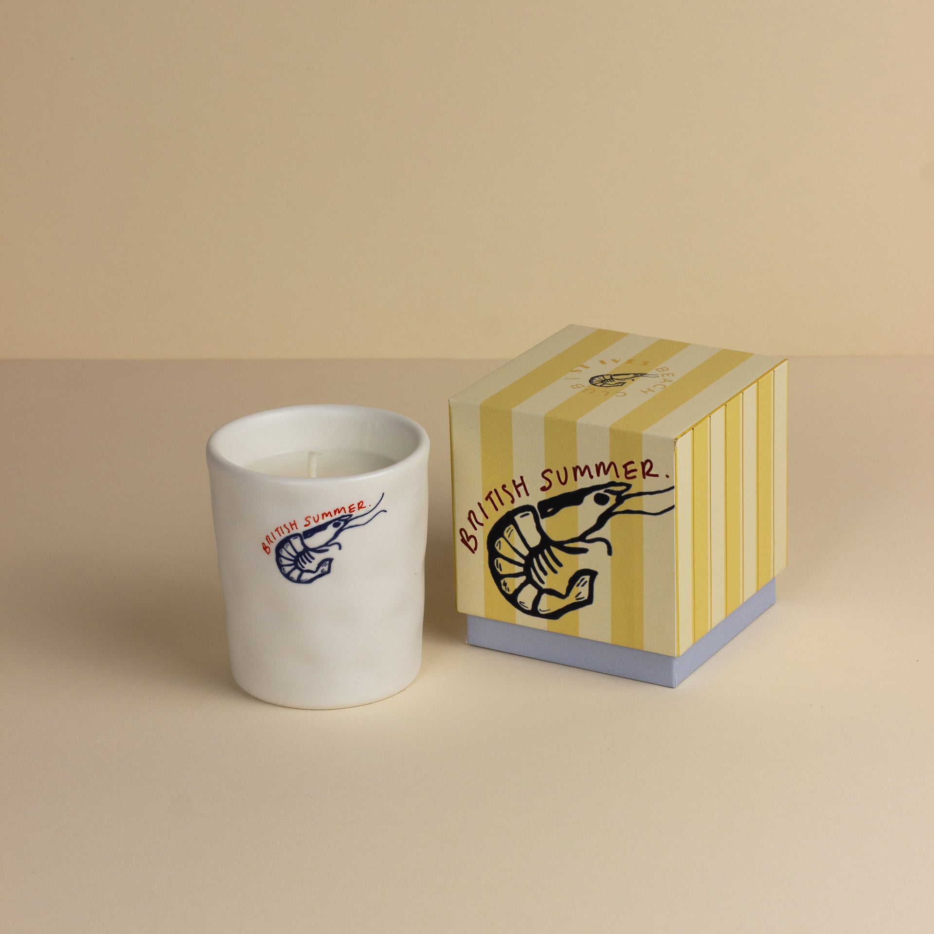 St Ives Beach Club: Shrimp Candle - Wild Fig & Fennel