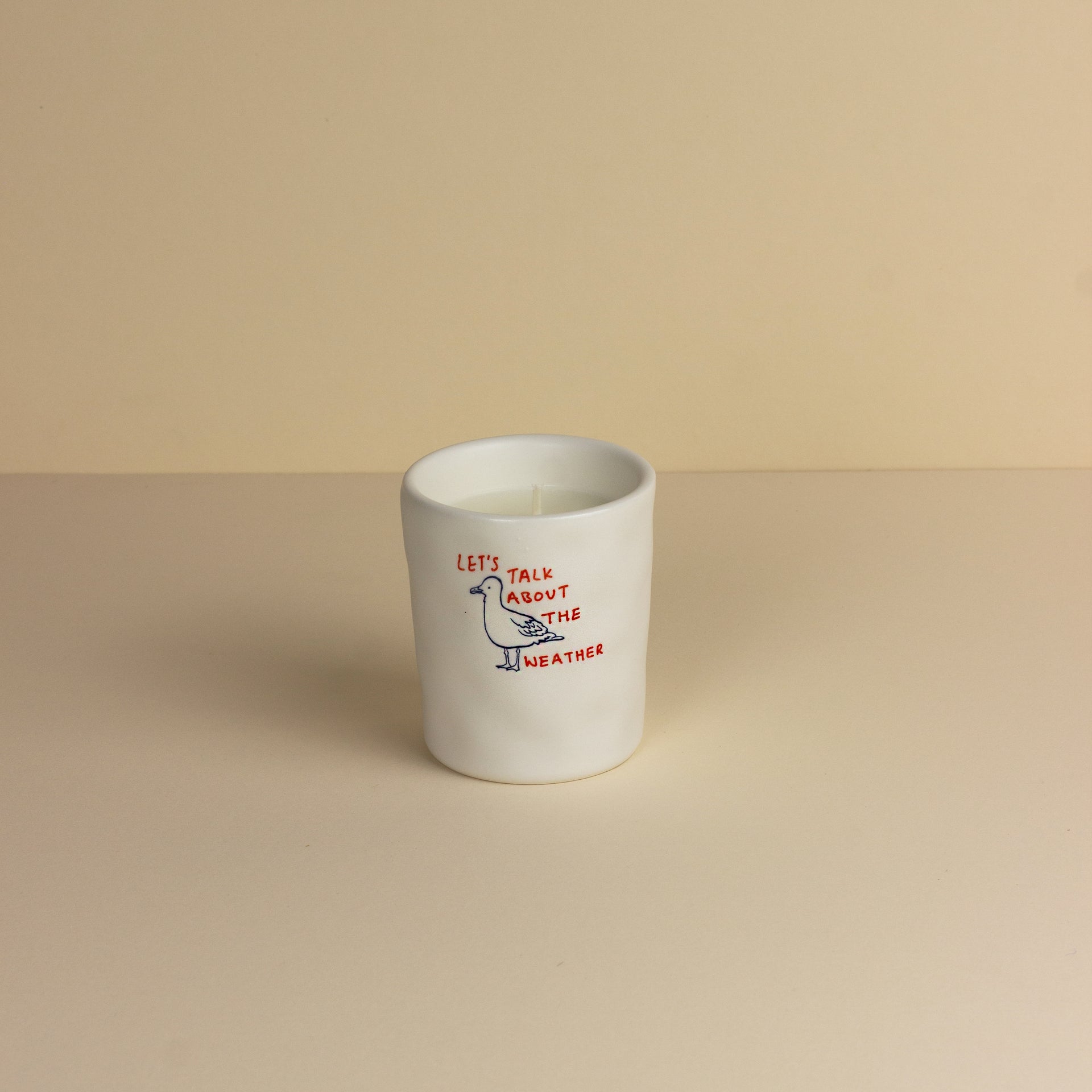 St Ives Beach Club: Gull Candle - Sea Moss & Sandalwood