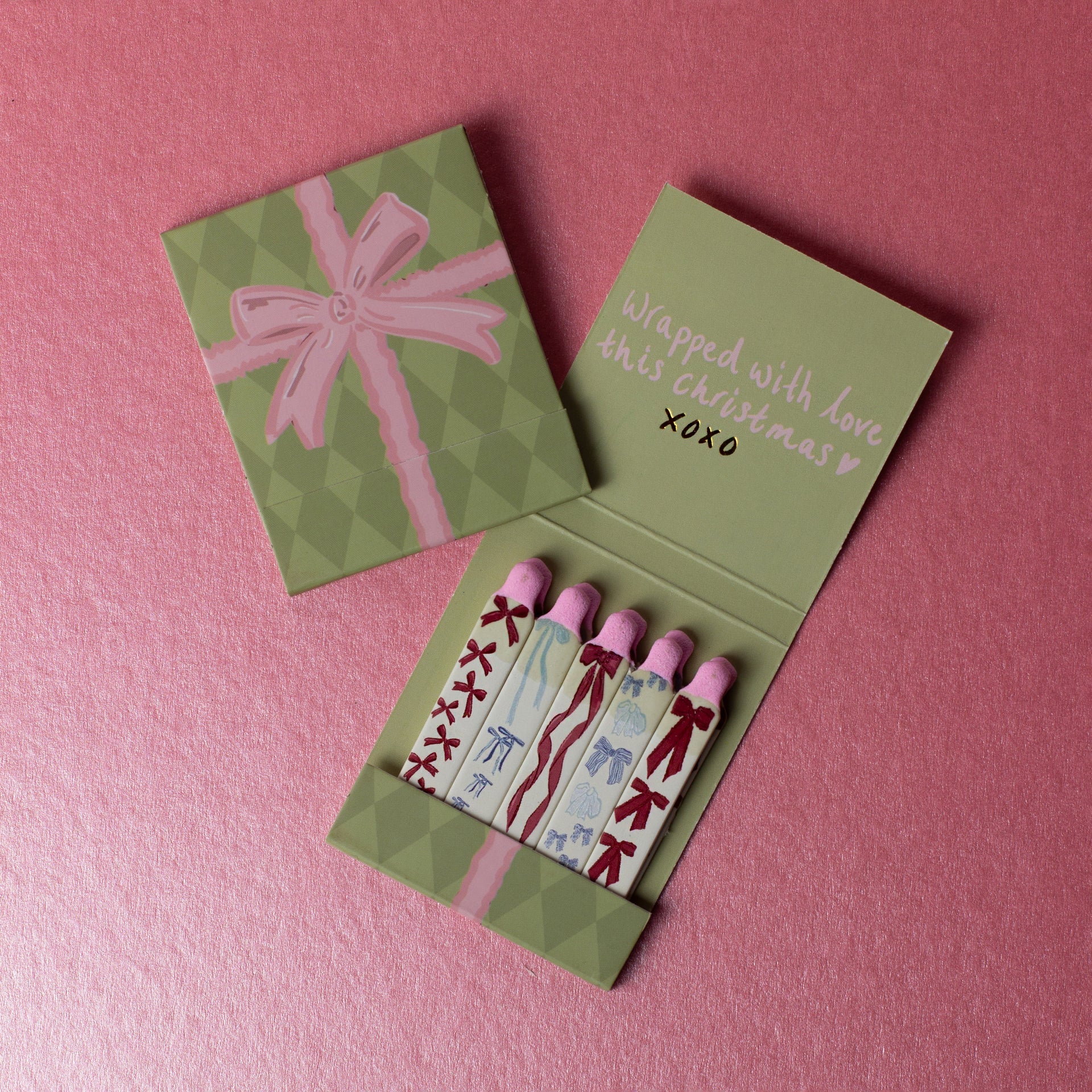 Wrapped with Love Matchbook